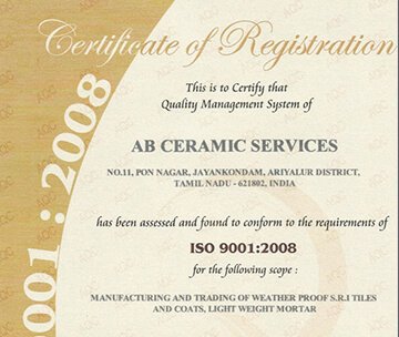 Our Certifications